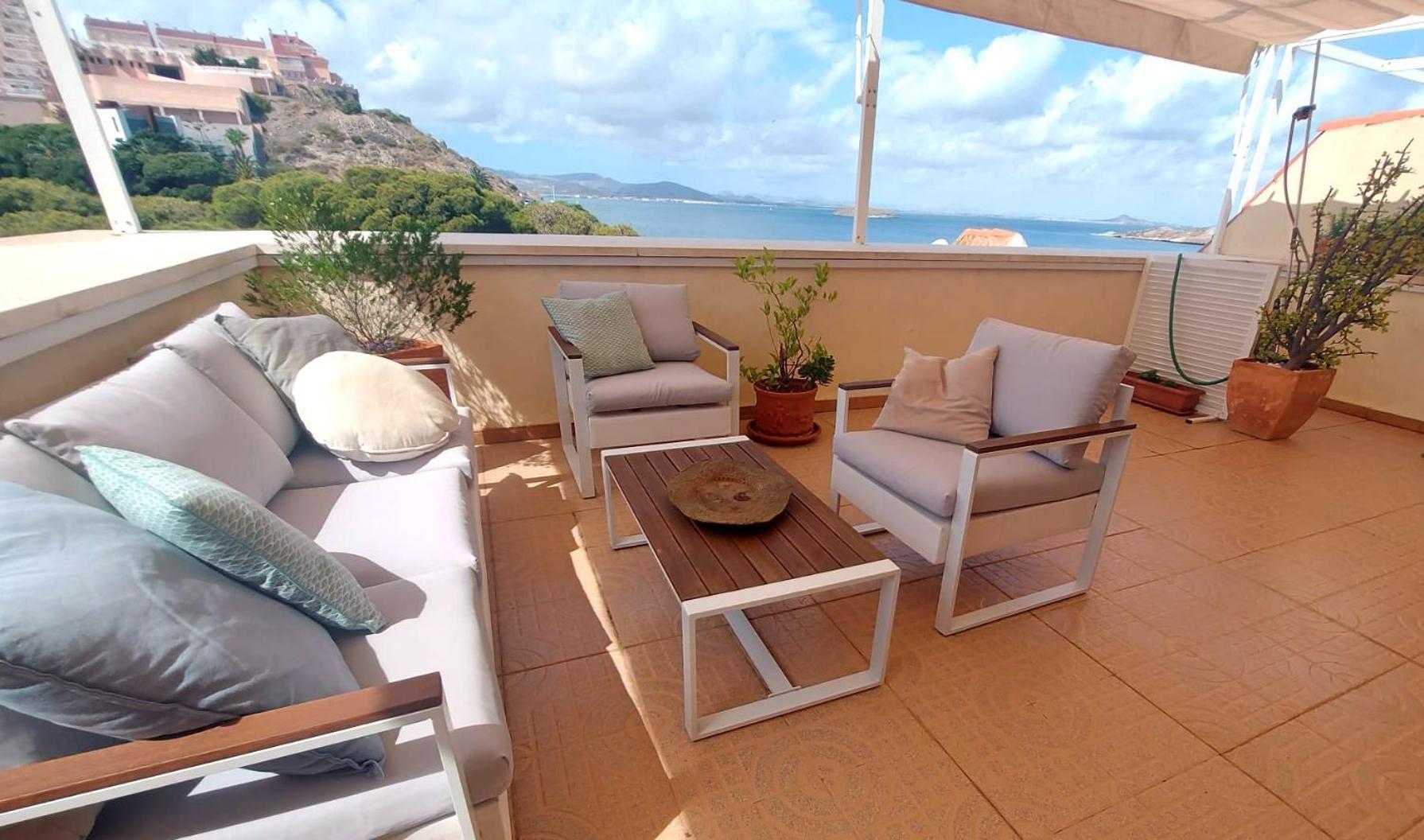 Nido Del Amor Deluxe 1A Linea Terraza Indoorpool Wifi Aire Netflix 10 Metros A Cala Del Pino La Manga del Mar Menor Szoba fotó