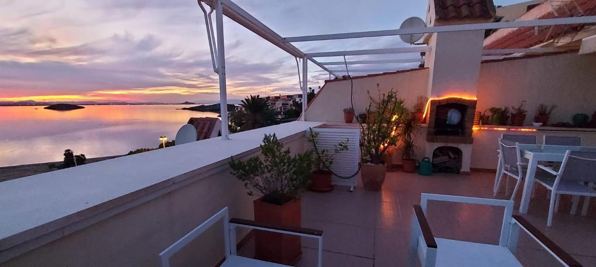 Nido Del Amor Deluxe 1A Linea Terraza Indoorpool Wifi Aire Netflix 10 Metros A Cala Del Pino La Manga del Mar Menor Kültér fotó